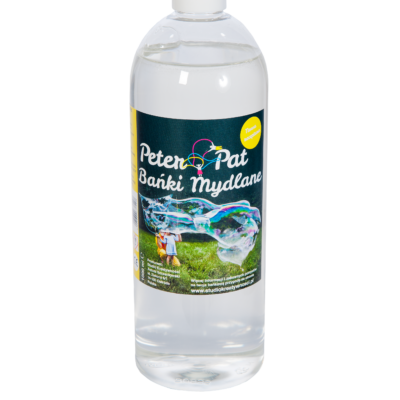 Płyn do baniek mydlanych Peter&Pat - koncentrat 1000 ml - 11 litrów płynu