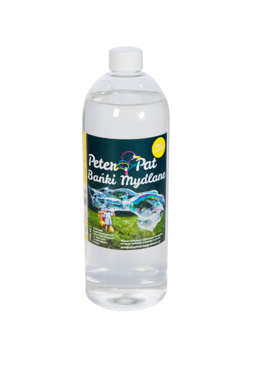 Płyn do baniek mydlanych Peter&Pat - koncentrat 1000 ml - 11 litrów płynu